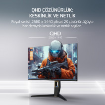 27 GAMEPOWER ROYAL T20 FLAT 0.5MS 180Hz IPS MONITOR