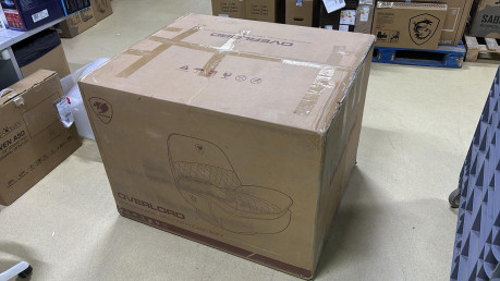 COUGAR CGR-OVL-ORB OVERLORD GAMING CHAIR(OUTLET)