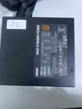 MSI MAG A750BN PCIE5 II 750W 80+ Bronze NM(OUTLET)