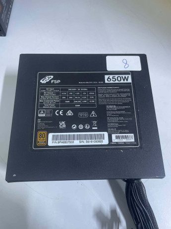 FSP HYPER H3-650 80+ BRONZE PRO 650W POWER(OUTLET)