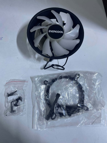 EVERCOOL CS-02 RAINBOW 3PİN 12CM LGA1700P(OUTLET)